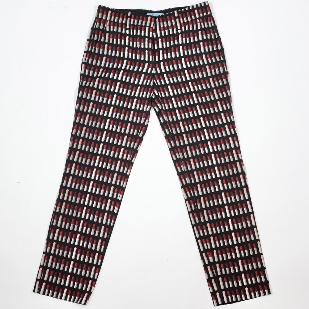 PRADA LIPSTICK PRINT LANA PANTS